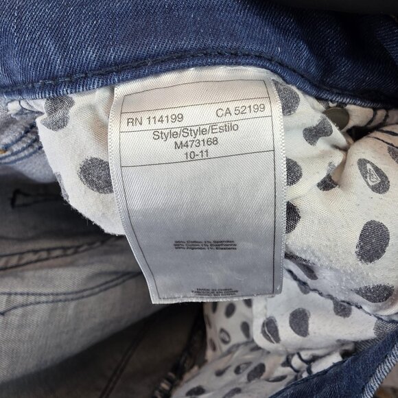 Roxy Jeans Womens Size 25 Blue Flare Bell Bottom Denim Stretch Juniors M473168 - Picture 13 of 15